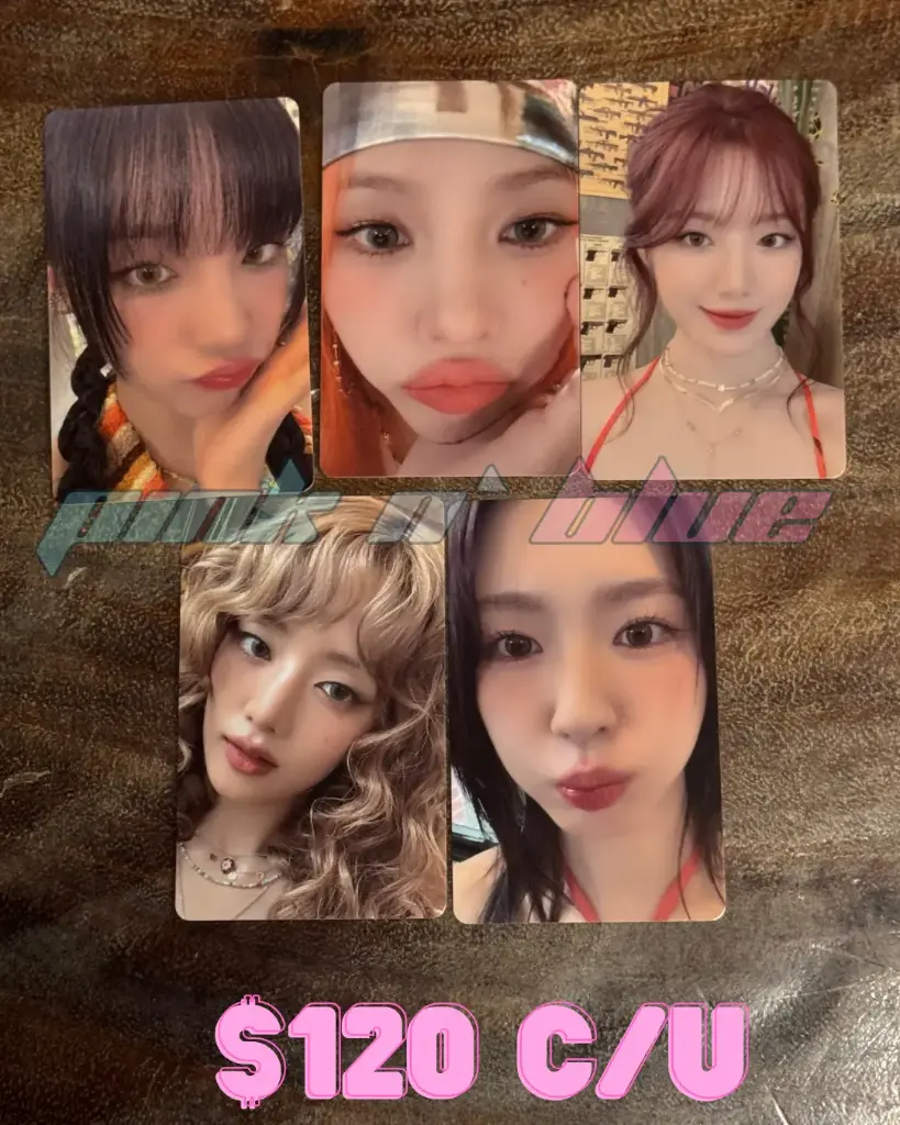 Photocard Idle I Sway POB Oficial  weverse