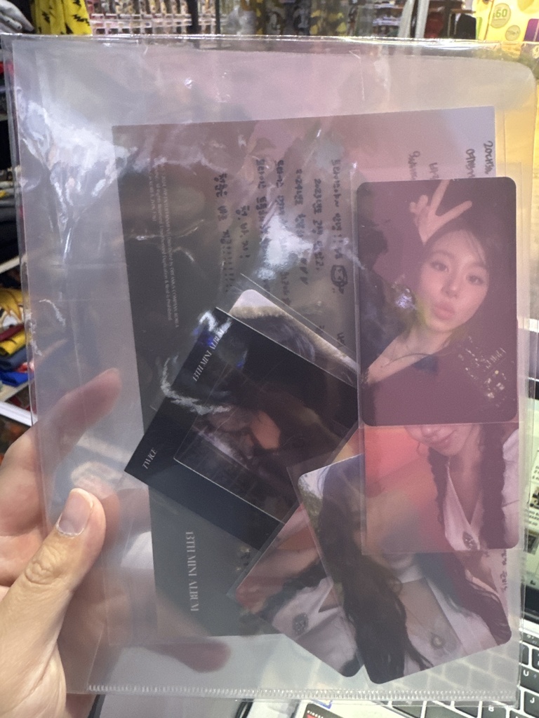 PHOTOCARD TWICE WITH YOUTH PAQUETE CON INCLUSIONES