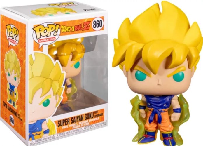 Funko Pop Animation Dragon Ball Z Super Saiyan Goku First Apparance #860