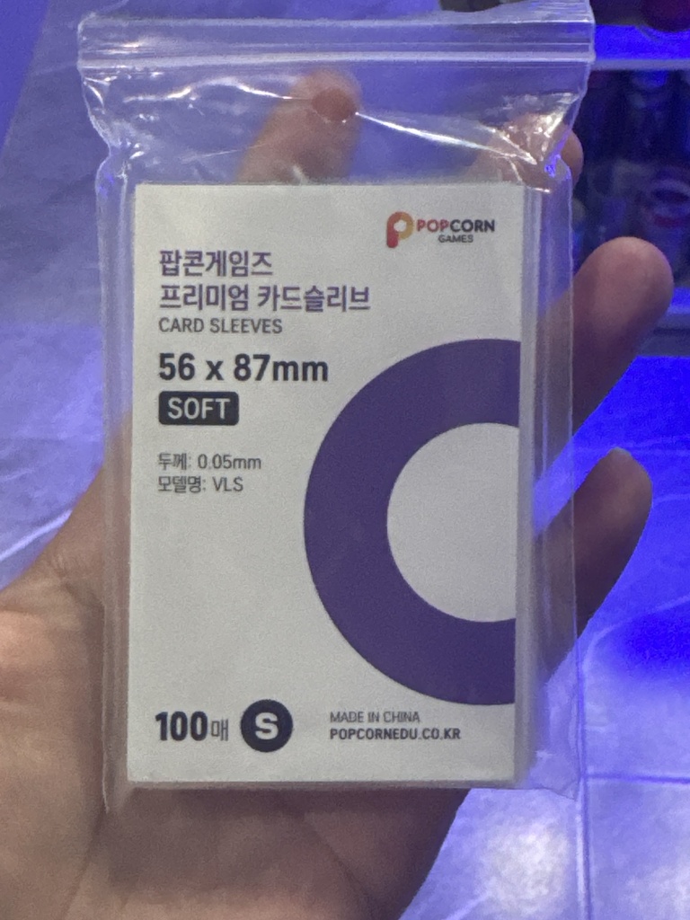 Sleeves SOFT Protector de photocard PopCorn Pack 100 PZ