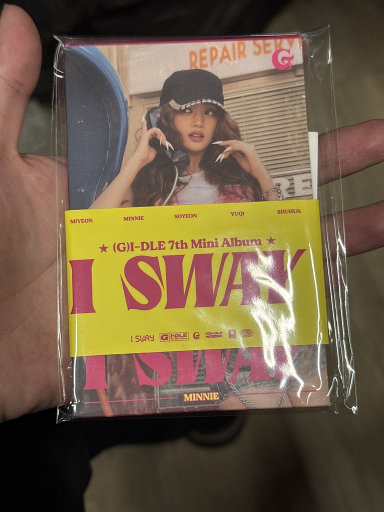 GIDLE I SWAY POCA ALBUM