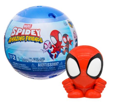 Mash'ems Capsula Spidey and his Amazing Friends