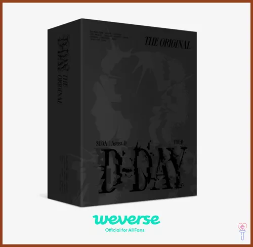 Agust D TOUR D-Day THE ORIGINAL DVD