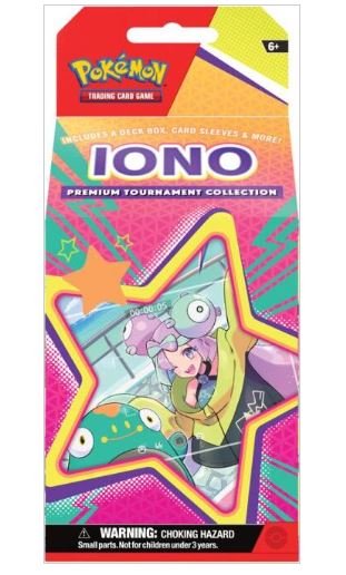Pokémon TCG Iono Premium Tournament Collection CONTADA