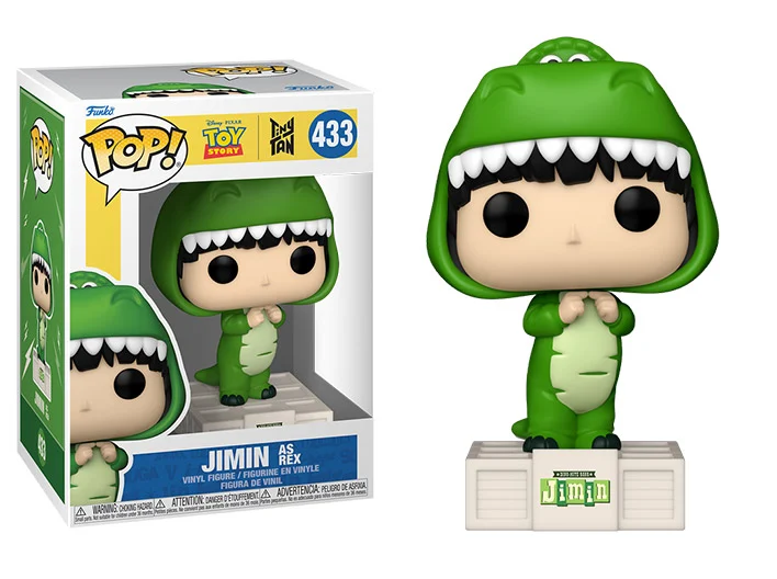 Funko Pop Toy Story X Tiny Tan BTS Jimin as Rex #433