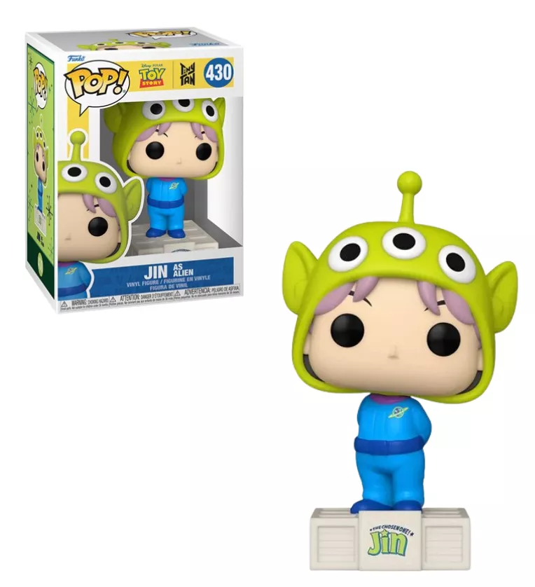 Funko Pop Toy Story X Tiny Tan BTS Jin as Alien #430