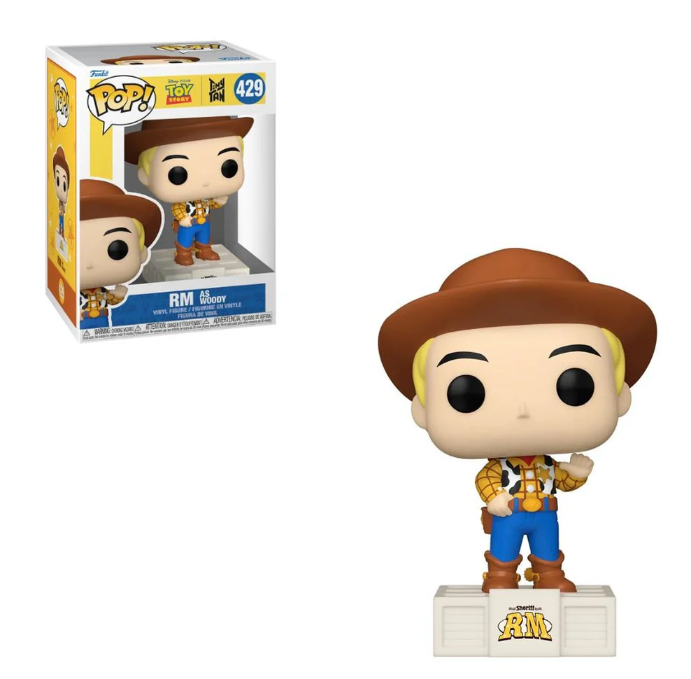Funko Pop Toy Story X Tiny Tan BTS RM as Woody #429