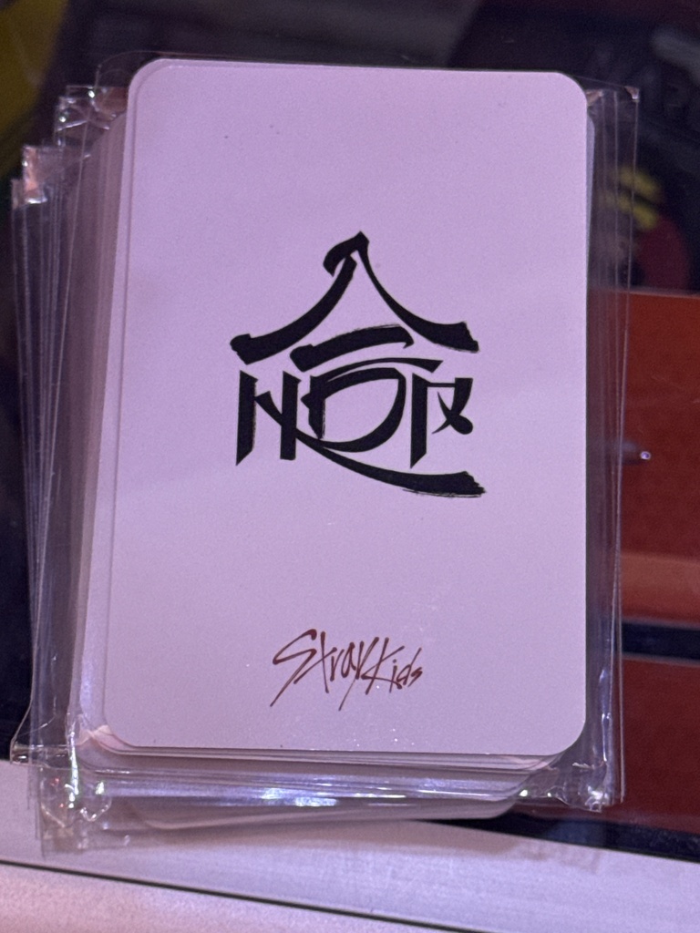 Photocard Stray Kids HOP HIPTAPE POB (Music Korea, Makestar, Apple Music)