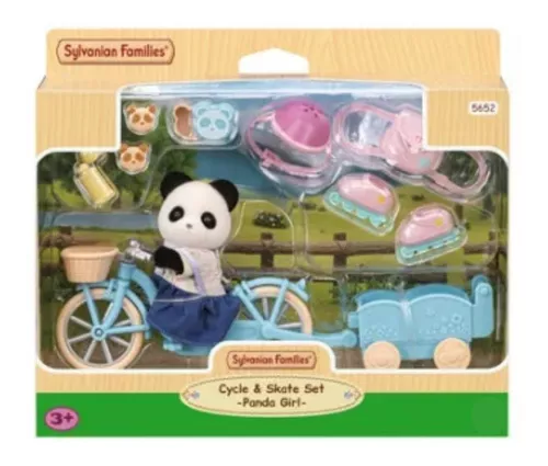 Ternurin Cycle & Skate Set Panda Girl
