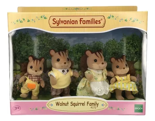 Ternurin Walnut Squirrel Family