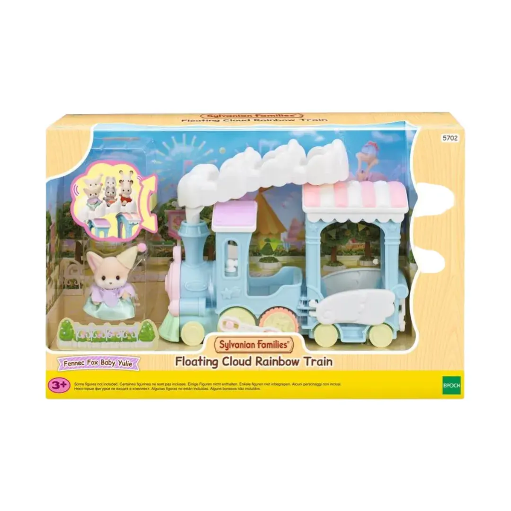 Ternurin Floating Cloud Rainbow Train