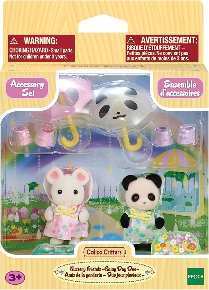 Ternurin Nursery Friends Rainy Day Duo