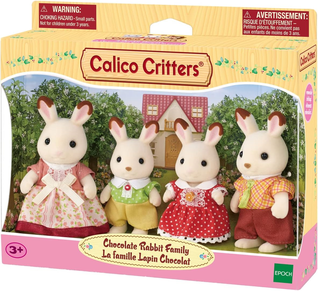 Ternurin Chocolate Rabbit Family