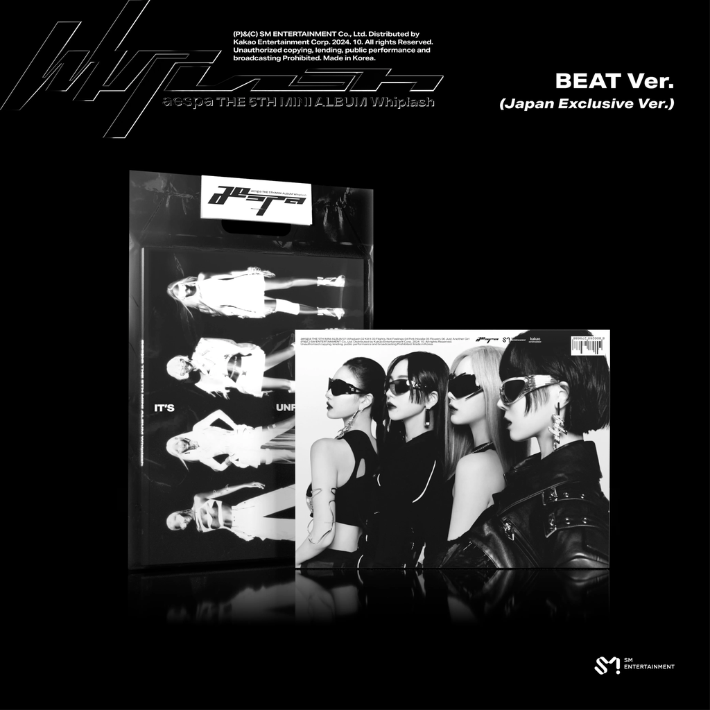 Aespa 5th Mini Album Whiplash BEAT Ver.  JAPAN
