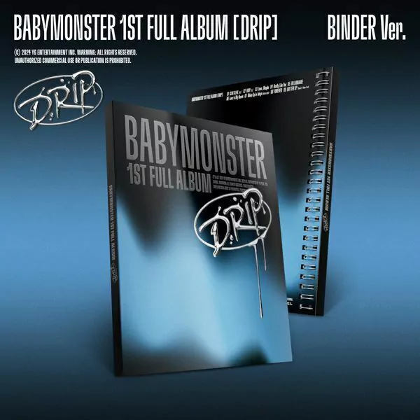 BABYMONSTER 1st Full Album DRIP Binder Ver. 