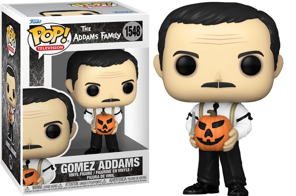 Funko Pop Television The Addams Family Gomez Addams with Pumpkin #1548
