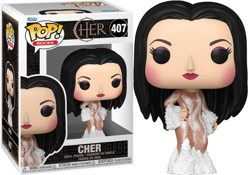 Funko Pop Rocks Cher Cher (Met Gala 1974) #407
