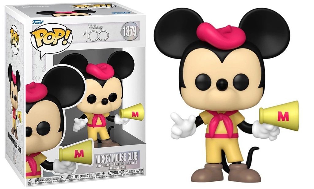 Funko Pop Disney 100 Mickey Mouse Club #1379