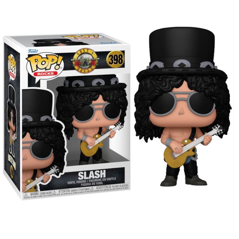 Funko Pop Rocks Guns N Roses Slash 1990 398