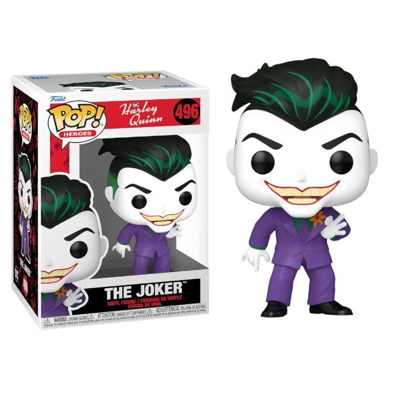 Funko Pop Heroes DC Harley Quinn The Joker #496