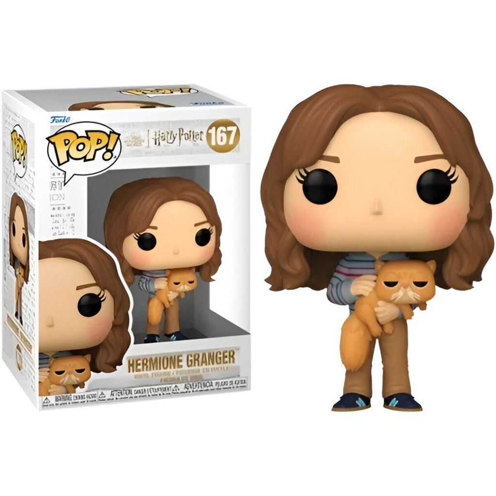 Funko Pop Harry Potter y El Prisionero de Azkaban Hermione con Crookshanks #167