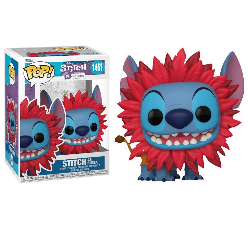 Funko Pop Stitch in Costume Stitch as Simba #1461