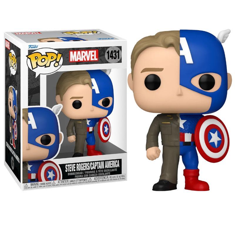 Funko Pop Marvel Steve Rogers/Captain America #1431
