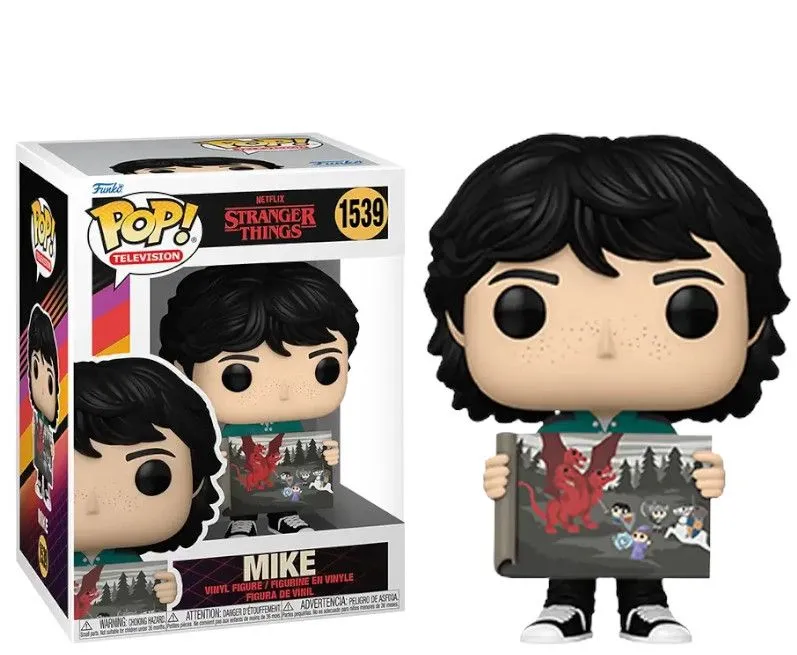 Funko Pop Television Stranger Things Mike with Will Painting #1539