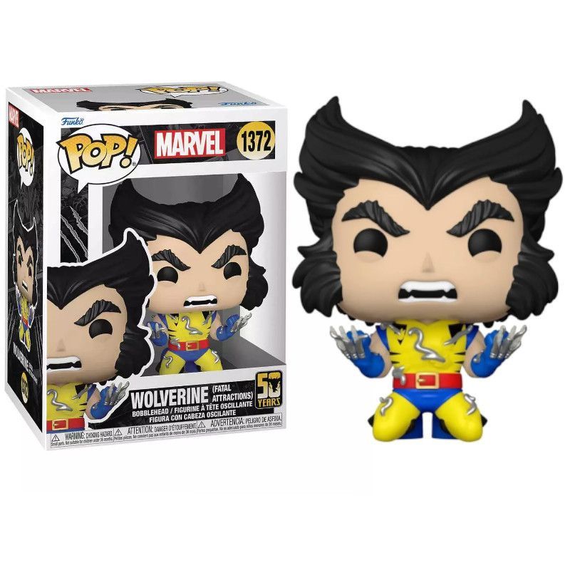 Funko Pop Marvel Wolverine 50th (Fatal Attractions) #1372