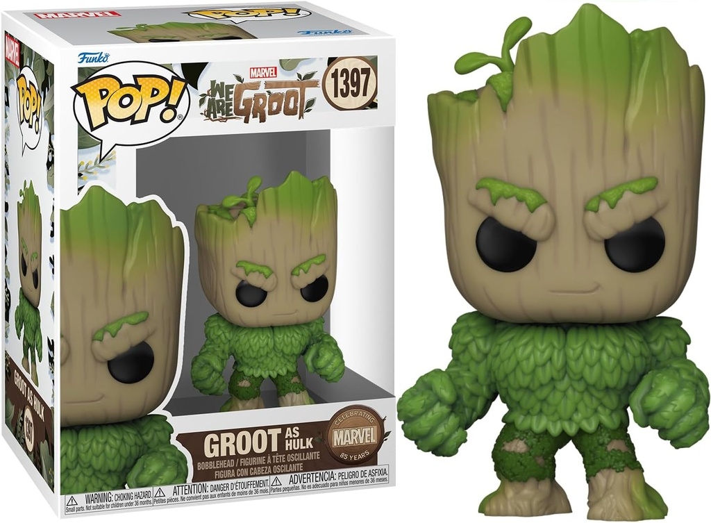 Funko Pop We Are Groot Groot as Hulk #1397