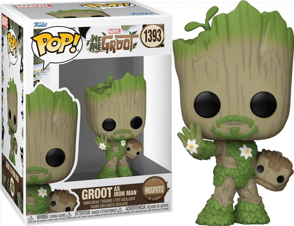 Funko Pop We Are Groot Groot as Iron Man #1393