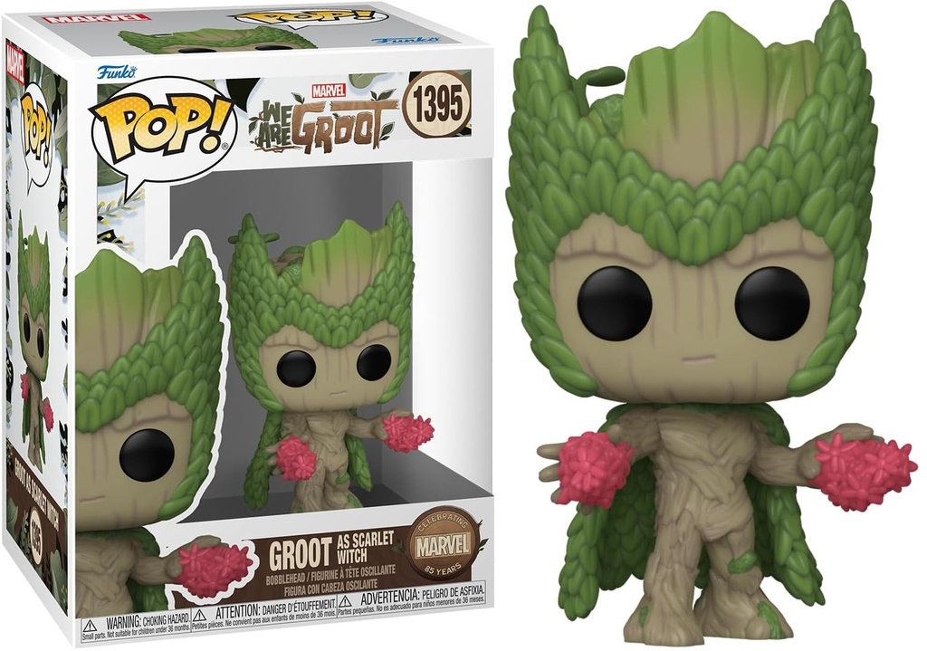 Funko Pop We Are Groot Groot as Scarlet Witch #1395