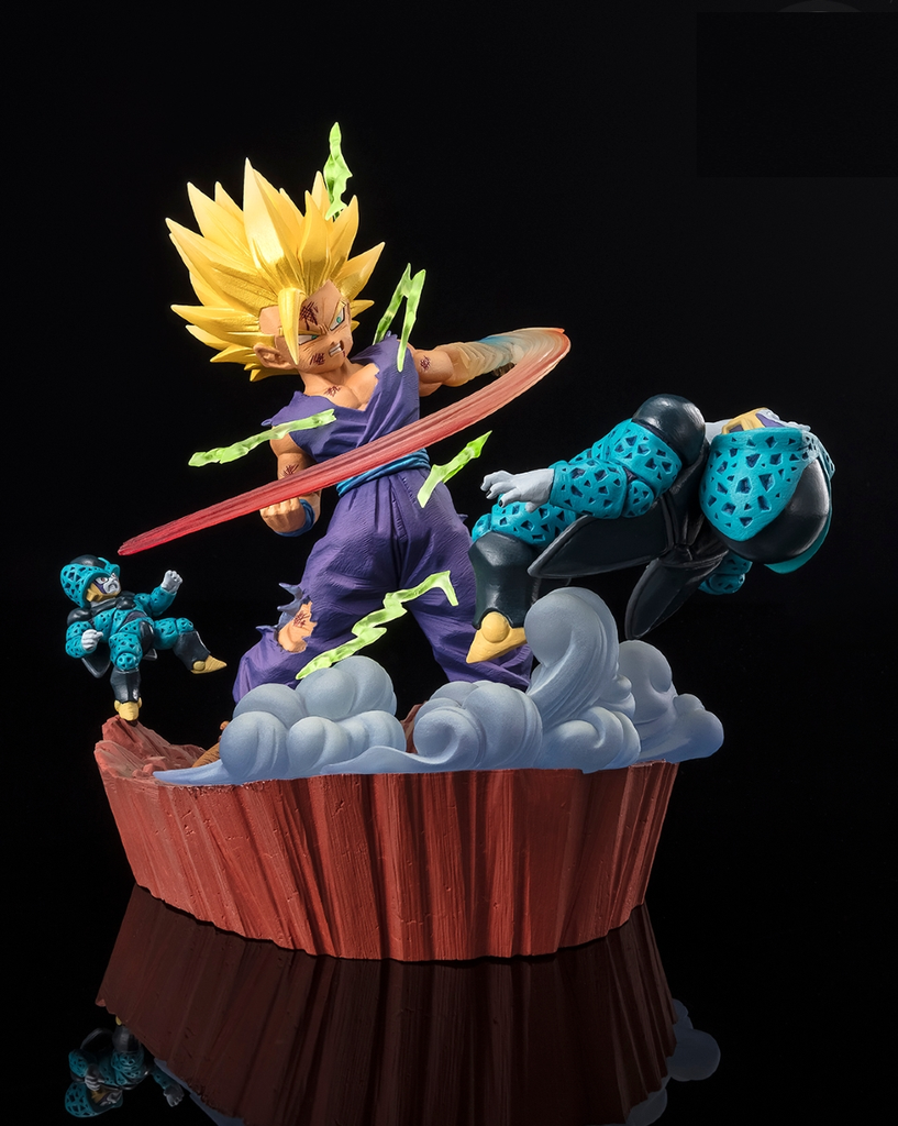 Tamashii SH Figuarts Super Saiyan 2 Son Gohan Anger Exploding into power