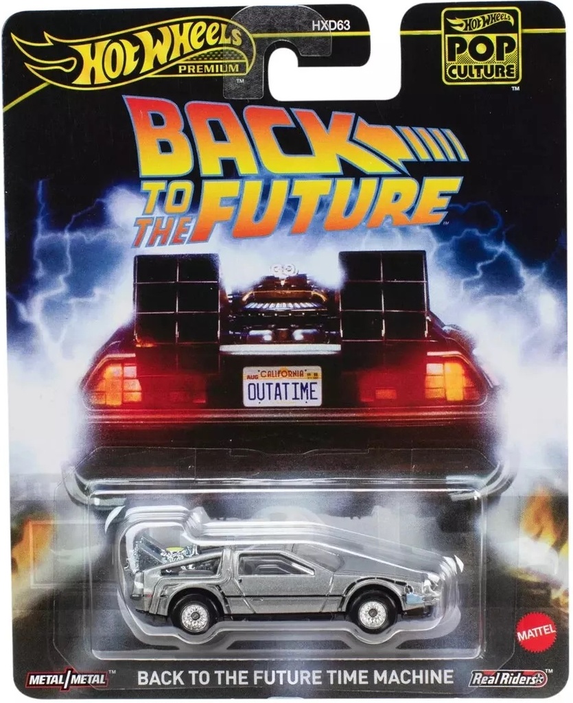 Hot Wheels Pop Culture Back to the Future Back to the Future Machine