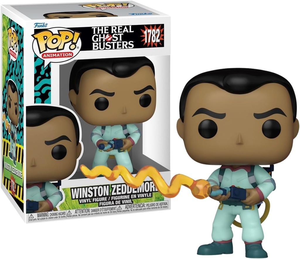 Funko Pop Animation The Real Ghostbusters Winston Zeddemore #1782