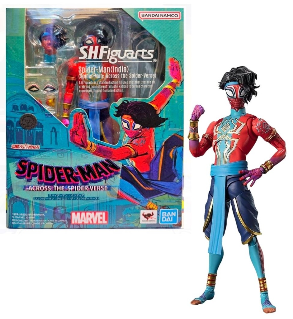Tamashii SH Figuarts Across The Spider-Verse Super Man India 