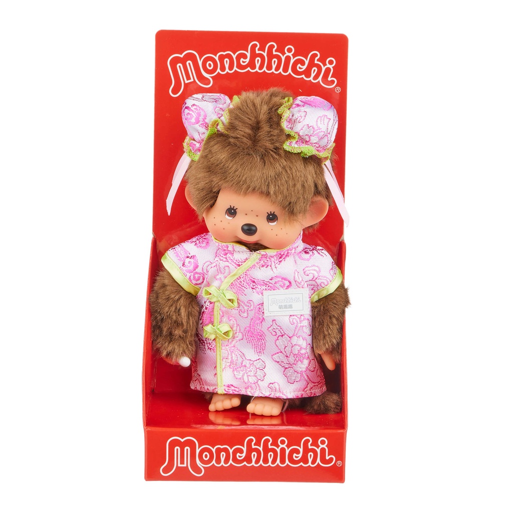 Sekiguchi Monchhichi Girl In Traditional Chinese Dress