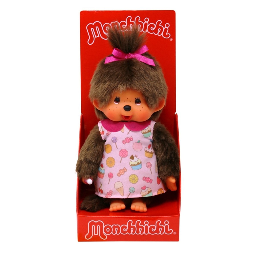 Sekiguchi Monchhichi Pop N Candy Girl with Candy Dress