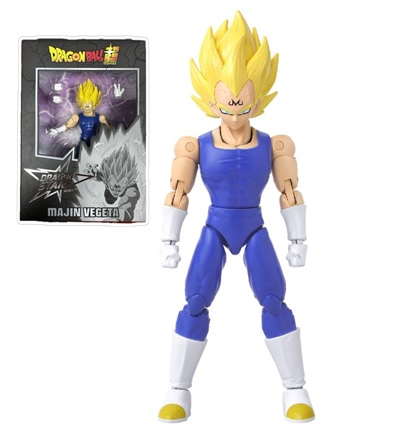 Bandai Dragon Ball Dragon Stars Series Majin Vegeta Figura de acción 6.5in