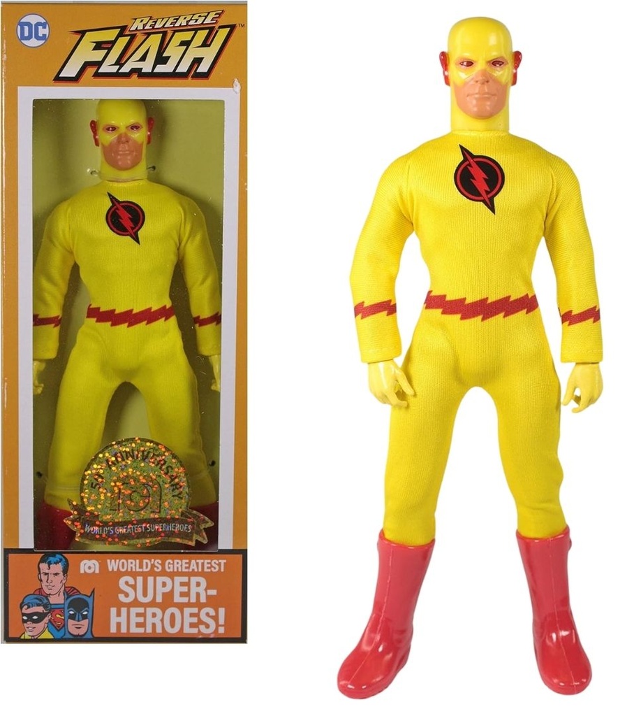 Mego The Flash Reverse Flash 50th Anniversary Figura de acción 8in