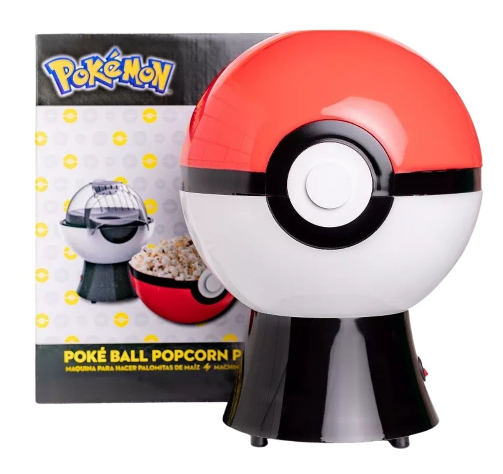 Uncanny Brands Pokémon Poké Ball Maquina de Palomitas POP-POK-PB2