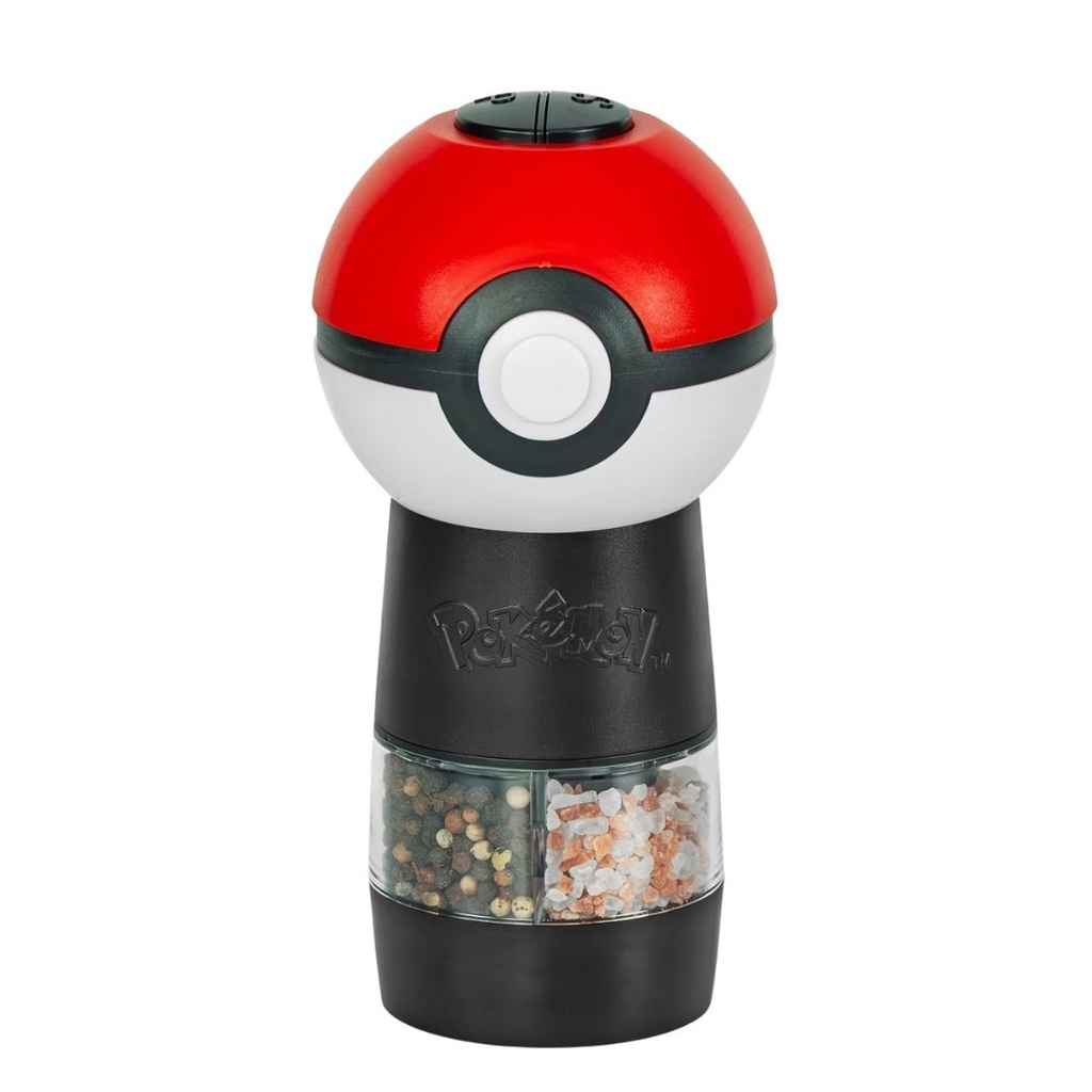 Uncanny Brands Pokémon Pokeball Salt & Pepper Mill Grinder SP1-POK-PK1