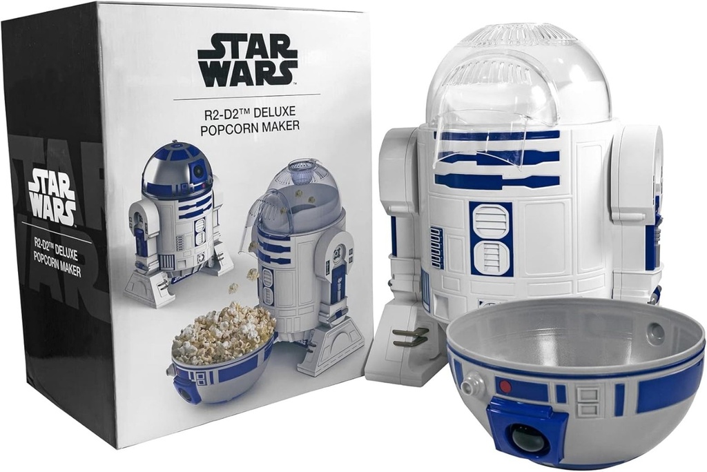 Uncanny Brands Star Wars R2-D2 Maquina de Palomitas POP-SRW-R2D2