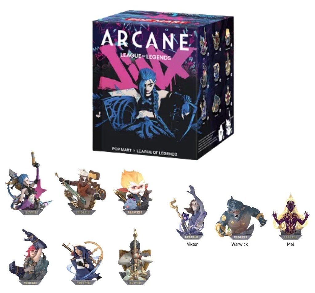 Pop Mart League of Legends Arcane Series Figures