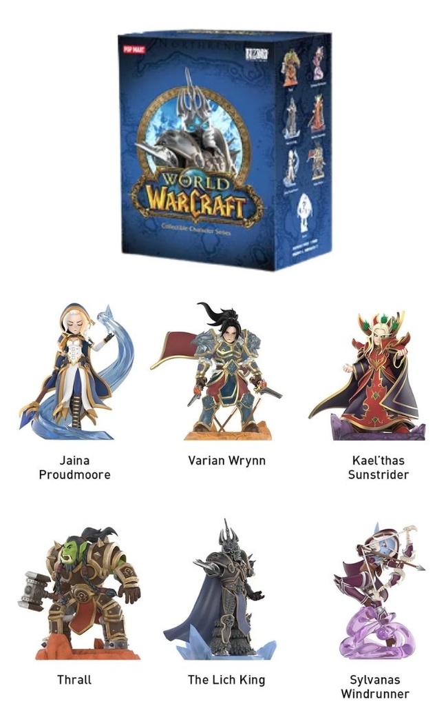 Pop Mart World of Warcraft Collectible Character Series