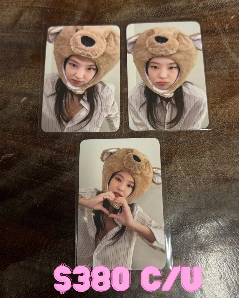 Photocard JENNIE RUBY FANSIGN EVERLINE