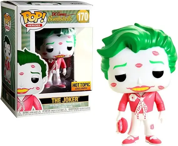 Funko Pop Heroes DC Bombshells The Joker Kisses #170 Special Edition