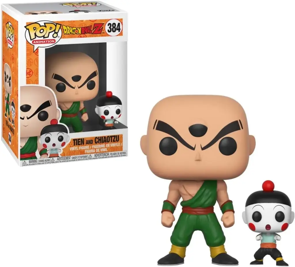 Funko Pop Animation Dragon Ball Z Tien And Chiaotzu #384