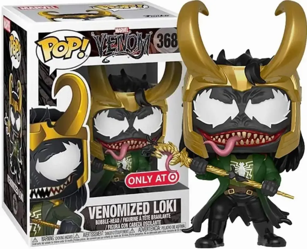 Funko Pop Marvel Venom Venomized Loki #368 Edition Special