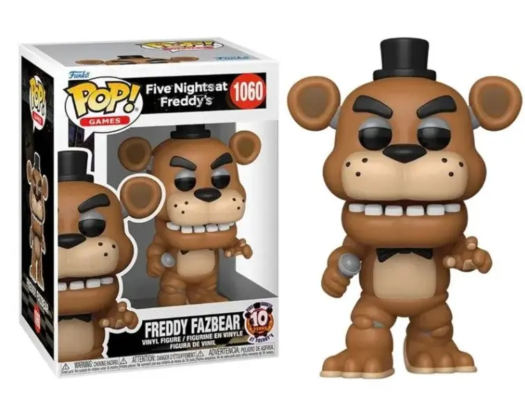 Funko Pop Games FNAF 10 Years Freddy Fazbear #1060